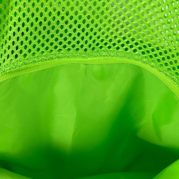 Speedo Unisex Deluxe Ventilator Mesh Drawstring Equipment Swim Bag Green - Picture 5 of 6